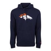 Denver Broncos Team Logo Fleece New Era , Blue , Heren