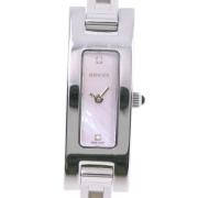 Pre-owned Metal watches Gucci Vintage , Pink , Dames