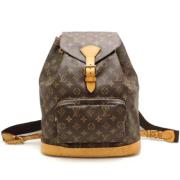 Pre-owned Canvas shoulder-bags Louis Vuitton Vintage , Brown , Dames