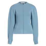 Blauwe Pofmouwtrui Proenza Schouler , Blue , Dames