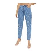 Tie-Dye Crusardes Jeans One Teaspoon , Blue , Dames