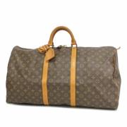 Pre-owned Fabric handbags Louis Vuitton Vintage , Brown , Dames