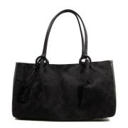 Pre-owned Canvas shoulder-bags Gucci Vintage , Black , Dames