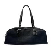 Pre-owned Canvas handbags Fendi Vintage , Black , Dames