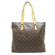 Pre-owned Canvas shoulder-bags Louis Vuitton Vintage , Brown , Dames