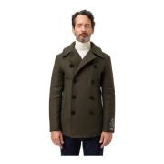 Quebec Peacoat Sealup , Green , Heren