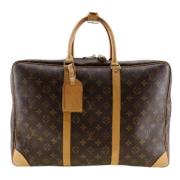 Pre-owned Canvas handbags Louis Vuitton Vintage , Brown , Dames