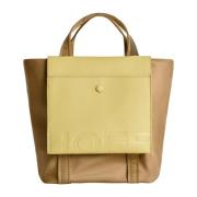 Nylon Dagelijkse Shopper Tas Hoff , Green , Dames