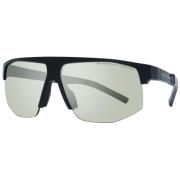 Zwarte heren sportzonnebril groene lens Porsche Design , Black , Heren