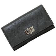 Pre-owned Leather wallets Fendi Vintage , Gray , Dames