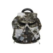 Pre-owned Nylon shoulder-bags Prada Vintage , Gray , Dames