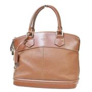 Pre-owned Leather louis-vuitton-bags Louis Vuitton Vintage , Brown , D...