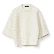 Stijlvolle Sweater Collectie Fabiana Filippi , White , Dames