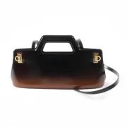 Pre-owned Leather handbags Salvatore Ferragamo Pre-owned , Brown , Dam...