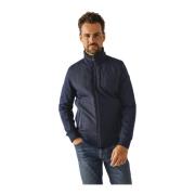 Donkerblauwe Vest Stijlvolle Mode State of Art , Blue , Heren