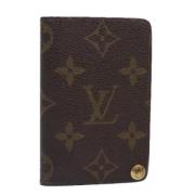 Pre-owned Canvas home-office Louis Vuitton Vintage , Brown , Dames