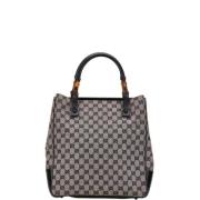 Pre-owned Canvas gucci-bags Gucci Vintage , Black , Dames