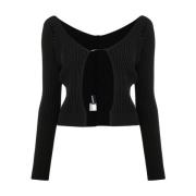 Stijlvolle Top voor Trendy Looks Jacquemus , Black , Dames