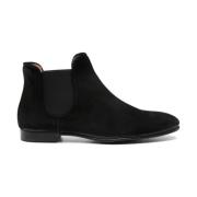 Zwarte Gema Enkellaarzen Slip-on Design Pedro García , Black , Dames