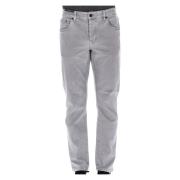 Lichtgrijs Denim Tapered Fit Kleding PT Torino , Gray , Heren