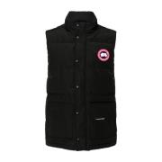 Zwarte Donsveren Gewatteerde Jas Canada Goose , Black , Heren