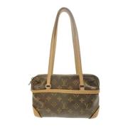 Pre-owned Canvas handbags Louis Vuitton Vintage , Brown , Dames