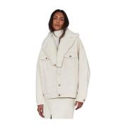 Gewatteerde Dumbo Blazer 3X1 , White , Dames