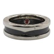 Pre-owned Silver rings Bvlgari Vintage , Gray , Dames