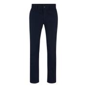 Oranje Slim Fit Chino Broek Hugo Boss , Blue , Heren