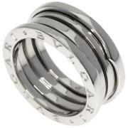 Pre-owned White Gold rings Bvlgari Vintage , Gray , Dames