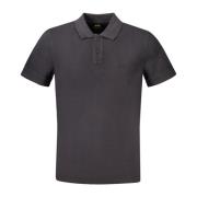 Polo Korte Mouwen Zwart Heren Hugo Boss , Black , Heren