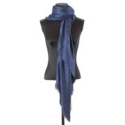 Pre-owned Silk scarves Dior Vintage , Blue , Dames