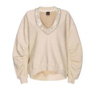 Beige Dames Sweatshirt Pinko , Beige , Dames