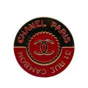 Pre-owned Yellow Gold chanel-jewelry Chanel Vintage , Red , Dames