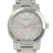 Pre-owned Metal watches Burberry Vintage , Gray , Dames