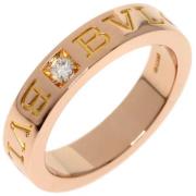 Pre-owned Rose Gold rings Bvlgari Vintage , Pink , Dames