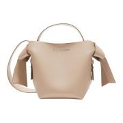 Mini R Musubi Knoop Schoudertas Acne Studios , Beige , Dames