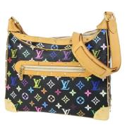 Pre-owned Leather shoulder-bags Louis Vuitton Vintage , Multicolor , D...