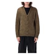 Mocha Gebreide kleding Aberdeen Cardigan Aw24 Manastash , Green , Here...