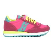 Fluorescerend Roze/Gele Sneakers Saucony , Pink , Dames