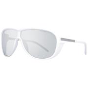 Witte Heren Pilotenzonnebril Gespiegeld Porsche Design , White , Heren