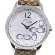 Pre-owned Metal watches Coach Pre-owned , Gray , Dames