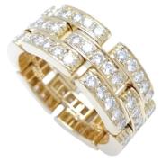 Pre-owned Yellow Gold rings Cartier Vintage , Yellow , Dames