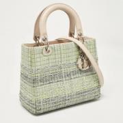 Pre-owned Leather totes Dior Vintage , Green , Dames