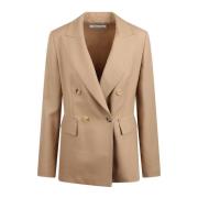 Osanna Double Breasted Blazer Max Mara , Beige , Dames