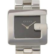 Pre-owned Metal watches Gucci Vintage , Black , Dames