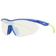 Blauwe Unisex Zonnebril Mono Lens Adidas , Blue , Unisex