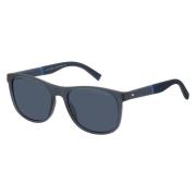 Matte Blue/Blue Zonnebril TH 2042/S Tommy Hilfiger , Blue , Heren