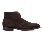 Donkerbruine Chukka Laarzen Crockett & Jones , Brown , Heren