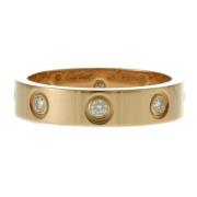 Pre-owned Rose Gold rings Cartier Vintage , Yellow , Dames